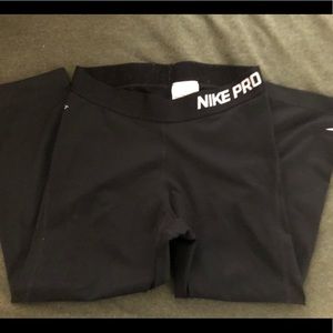 Capri Length Nike Pro Leggings